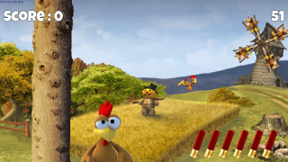 Download Moorhuhn - Crazy Chicken Remak Arcade for Android screenshot 3
