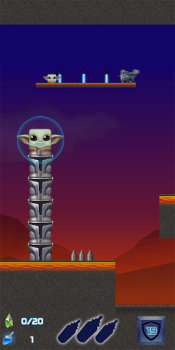 Download Square Baby Yoda: Cyber Casual Force Adventures Adventure for Android screenshot 6