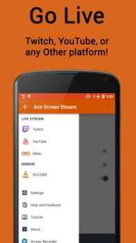 Download Ace Live Streaming Tools for Android screenshot 2