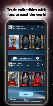 Download Star Wars Card Trader by Topps Entertainment for Android screenshot 2
