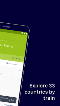 Download Eurail/Interrail Rail Planner Maps and navigation for Android screenshot 2