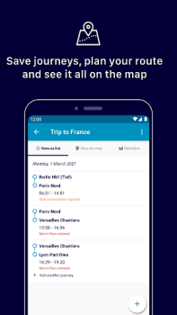 Download Eurail/Interrail Rail Planner Maps and navigation for Android screenshot 4