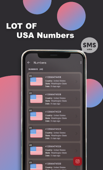 Download USA Number Receive SMS online Contact for Android screenshot 2