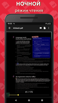 Download Simple PDF Reader Tools for Android screenshot 2