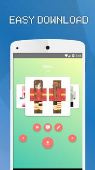 Download Girls Skins for Minecraft PE Tools for Android screenshot 4