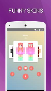 Download Girls Skins for Minecraft PE Tools for Android screenshot 5