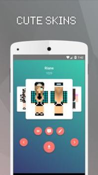Download Girls Skins for Minecraft PE Tools for Android screenshot 7