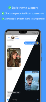 Download HustChat anonymous no login Dating for Android screenshot 2