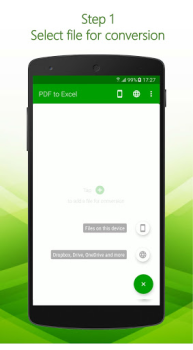 Download PDF to Excel - PDF File Conver Work for Android screenshot 2