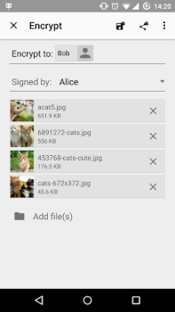 Download OpenKeychain: Easy PGP Contact for Android screenshot 5