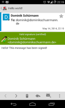 Download OpenKeychain: Easy PGP Contact for Android screenshot 7