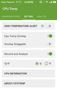 Download Cpu Temperature - Cpu, Memory, Tools for Android screenshot 3