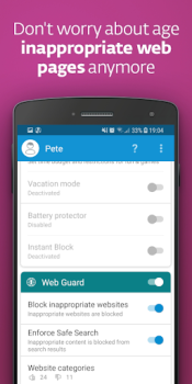 Download ESET Parental Control Motherhood and childhood for Android screenshot 4