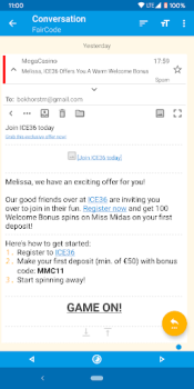 Download FairEmail, privacy aware email Contact for Android screenshot 4