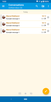 Download FairEmail, privacy aware email Contact for Android screenshot 6