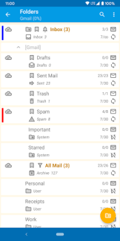 Download FairEmail, privacy aware email Contact for Android screenshot 7