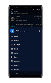 Download Bird Mail Contact for Android screenshot 2