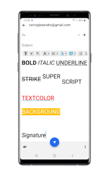 Download Bird Mail Contact for Android screenshot 3