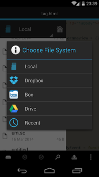 Download DroidEdit (free code editor) Work for Android screenshot 4