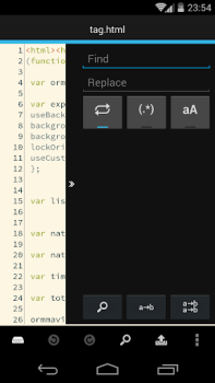 Download DroidEdit (free code editor) Work for Android screenshot 7