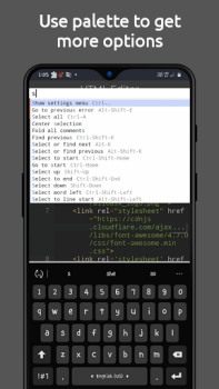 Download HTML Editor - HTML, CSS & JS Work for Android screenshot 6