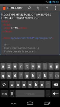 Download HTML Editor Tools for Android screenshot 3