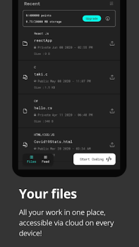 Download Dcoder, Compiler IDE :Code & P Education for Android screenshot 5