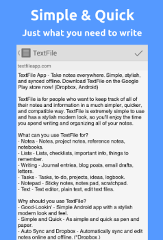 Download Text Editor Lite Tools for Android screenshot 2