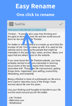 Download Text Editor Lite Tools for Android screenshot 3
