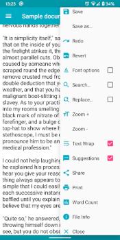 Download Text Editor Work for Android screenshot 3