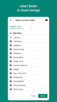 Download Autosync - File Sync & Backup Work for Android screenshot 3