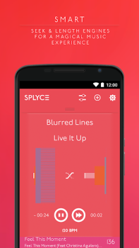 Splyce music player & automix
