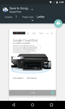 Download Виртуальный принтер Google Work for Android screenshot 2