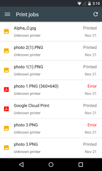 Download Виртуальный принтер Google Work for Android screenshot 3