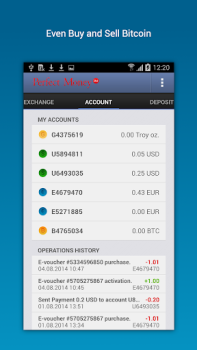 Download Perfect Money Finance for Android screenshot 3