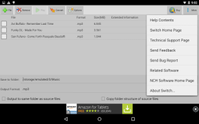 Download Switch Audio Converter Music and audio for Android screenshot 7
