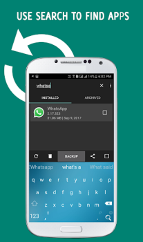 Download Apps Backup and Restore Work for Android screenshot 4