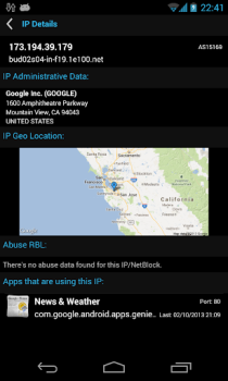 Download Network Connections Tools for Android screenshot 4