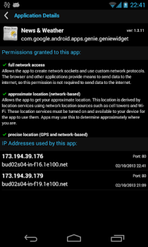 Download Network Connections Tools for Android screenshot 5
