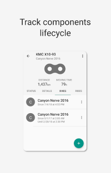 Download ProBikeGarage: Bicycle tracker Health & Fitness for Android screenshot 3