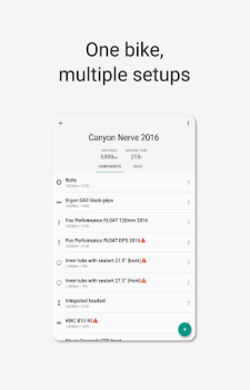 Download ProBikeGarage: Bicycle tracker Health & Fitness for Android screenshot 7