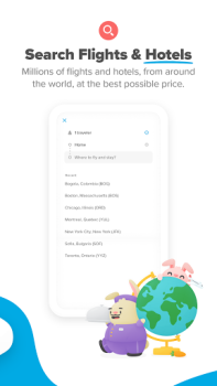 Download Hopper: Hotels, Flights & Cars Travels for Android screenshot 3