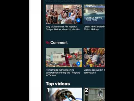 Download Euronews - Daily breaking news News & Magazines for Android screenshot 8