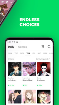 Download WEBTOON Comics for Android screenshot 4