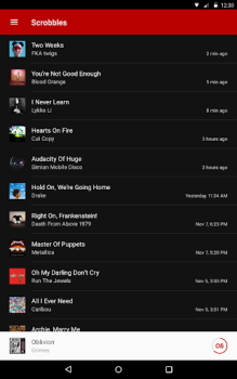 Download Last.fm Music and audio for Android screenshot 6