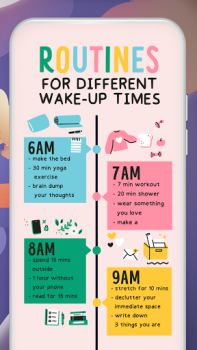 Download Fabulous Daily Routine Planner Health & Fitness for Android screenshot 4