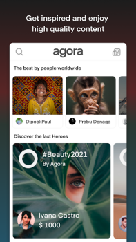 Download Agora: The Worldwide Awards Entertainment for Android screenshot 4