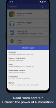 Download Overlays - Floating Launcher Work for Android screenshot 4