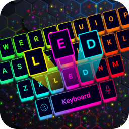 Logo LED Keyboard: Colorful Backlit