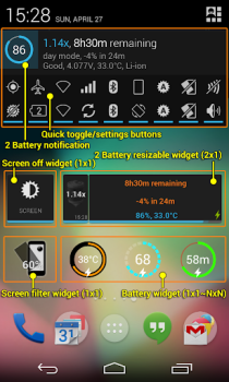 Download 2 Battery - Battery Saver Work for Android screenshot 3